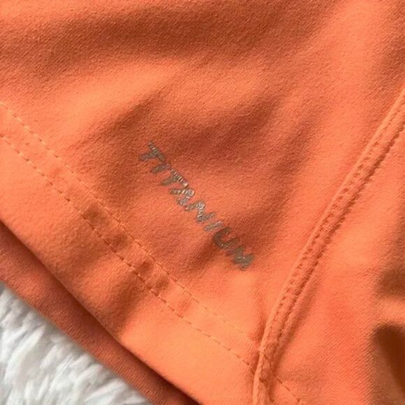 Columbia Titanium Activewear Tangerine Cap Sleeve Top W/Pocket S - Picture 3 of 12
